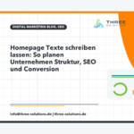Homepage Texte schreiben lassen: So planen Unternehmen Struktur, SEO und Conversion