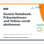 Gemini Notebook: Präsentationen und Videos vorab abstimmen