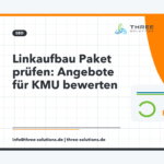 Linkaufbau Paket prüfen: Angebote für KMU bewerten